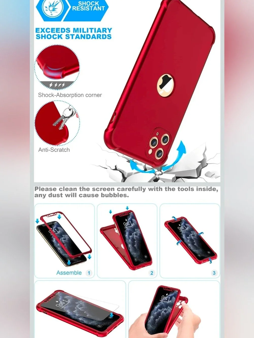 N/A slim red