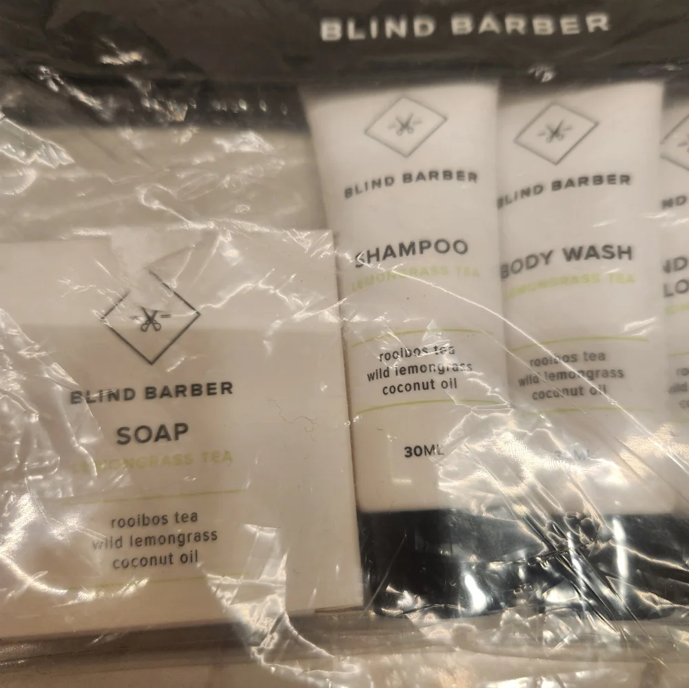 Blind Barber‎ Travel Set with Black Pouch