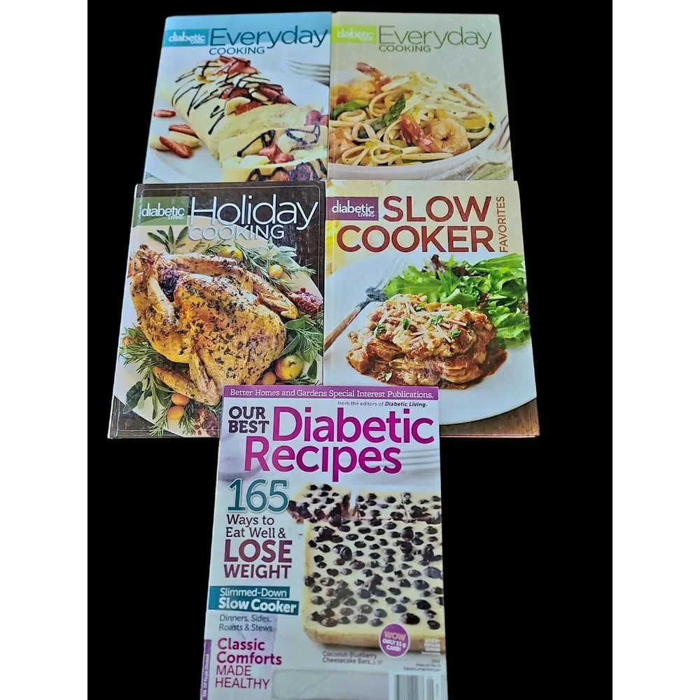 Diabetic Living Cookbooks Recipes‎ Slow Cooker Holiday Everyday Bonus Magazine