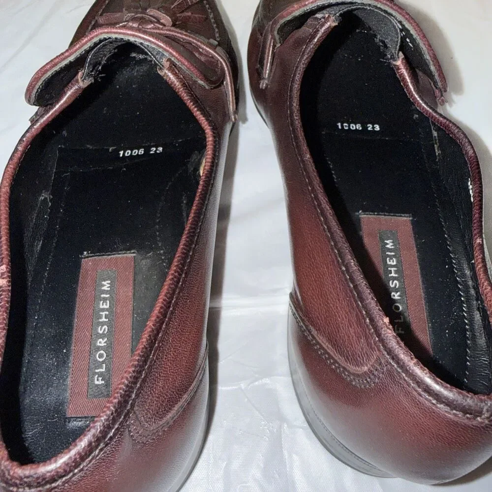 Florsheim mens burgundy