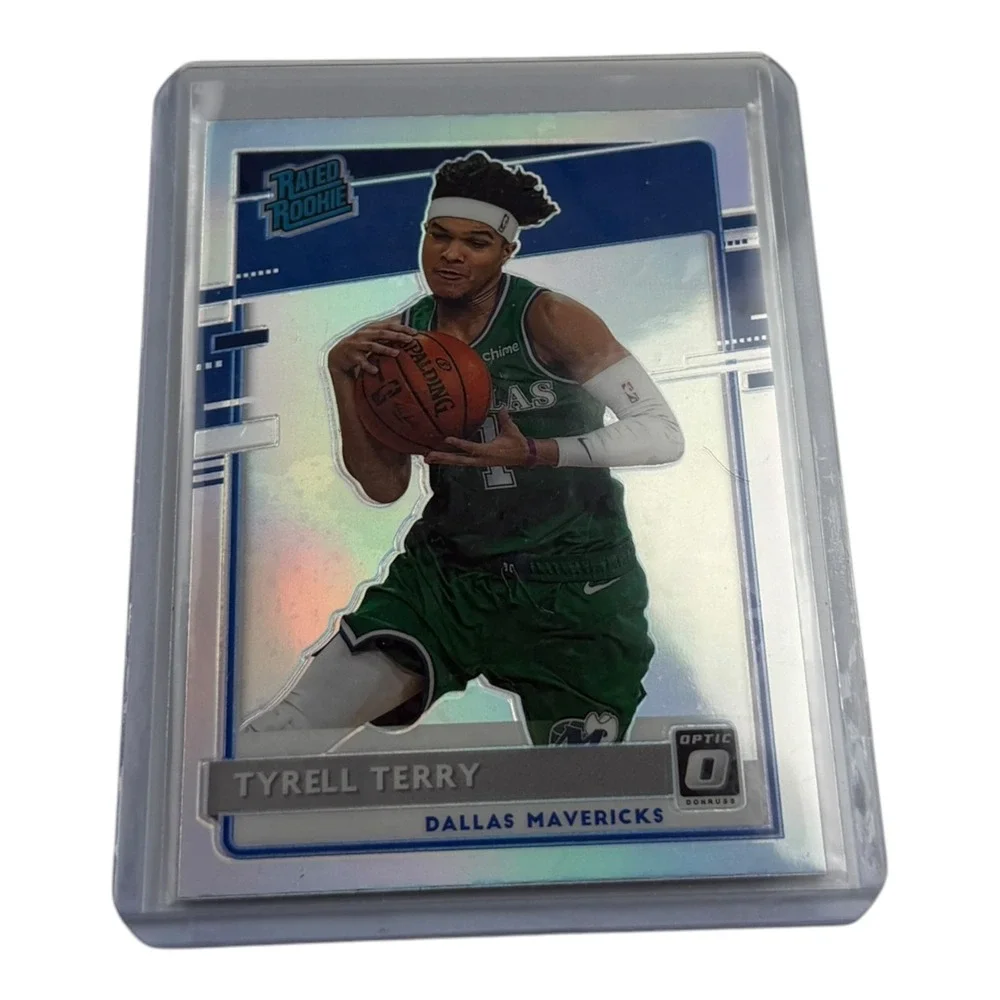 Tyrell Terry 2020-21 Panini Donruss Optic Rated Rookie Silver Prizm Holo #181