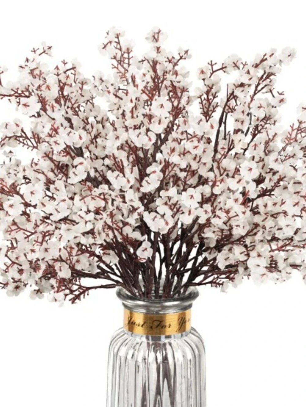 BRAND NEW: Babys Breath Artificial Flowers 8 Bundles-19.3