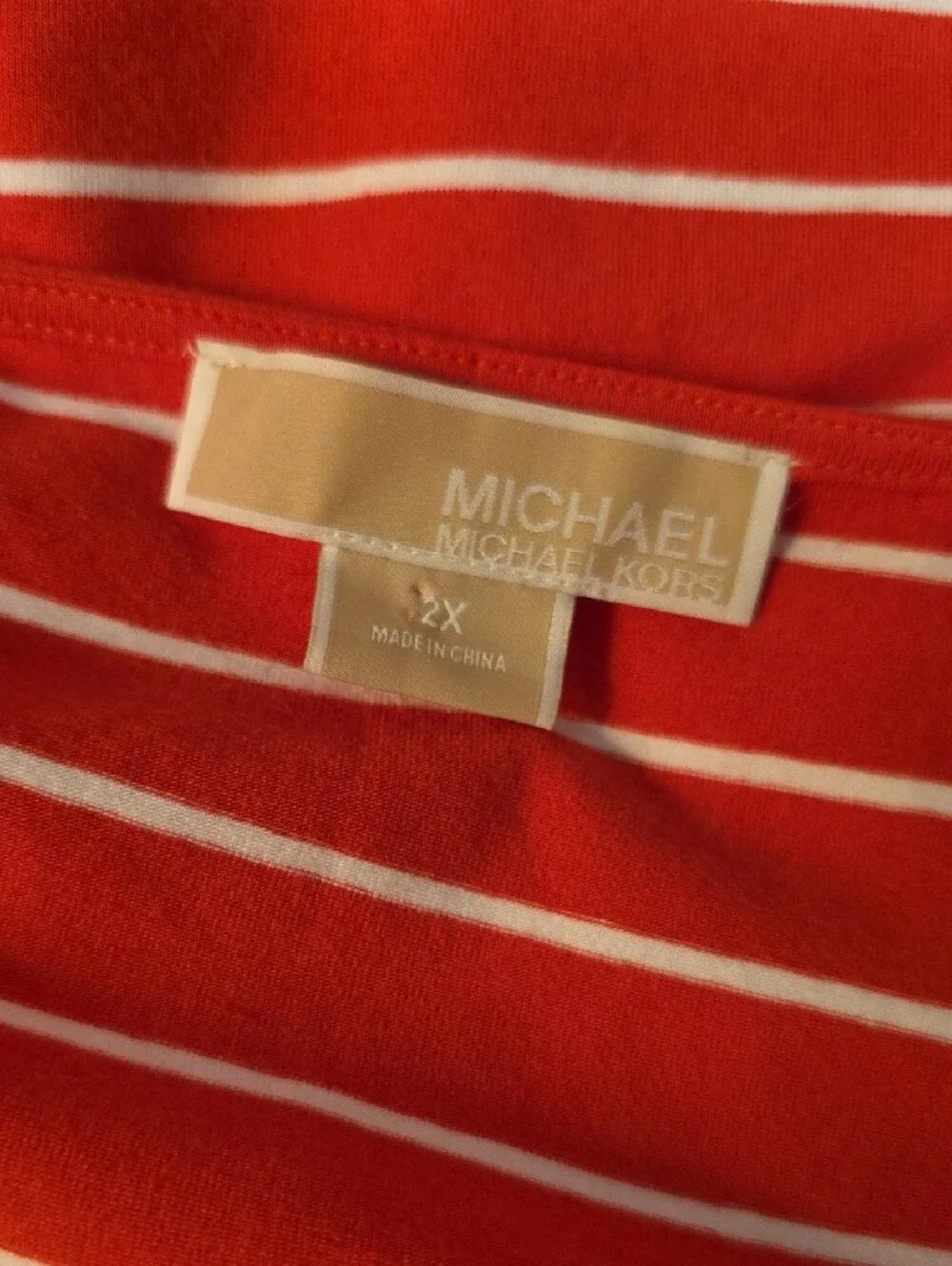 Michael Kors lightweight striped