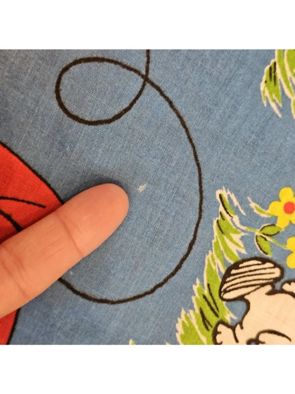 VTG Peanuts Rainbow Race Day Charlie Brown Snoopy Window‎ Valances 2 29