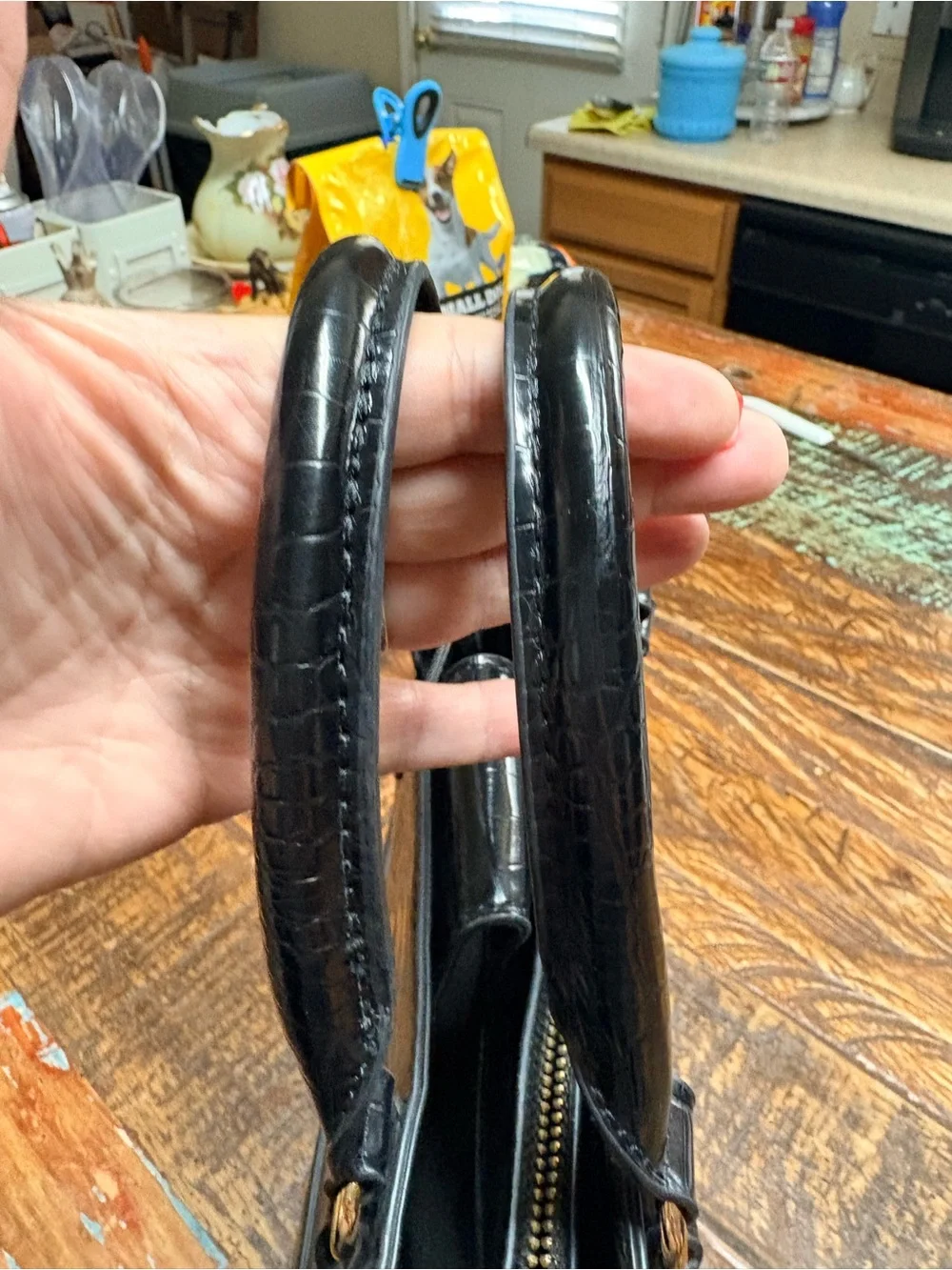 Aldo black polished