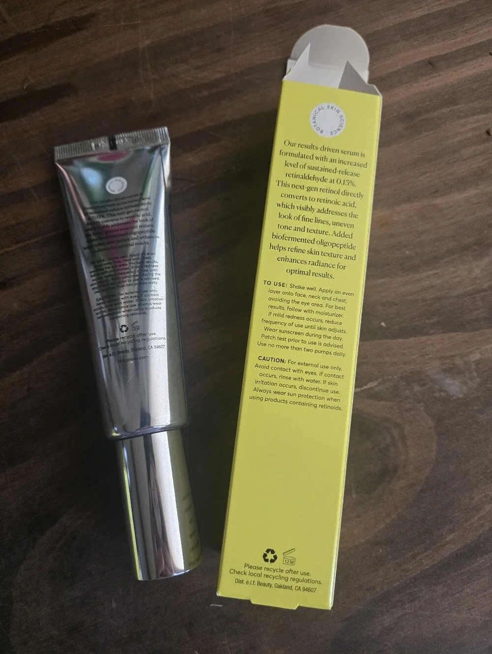 Naturium retinaldehyde cream