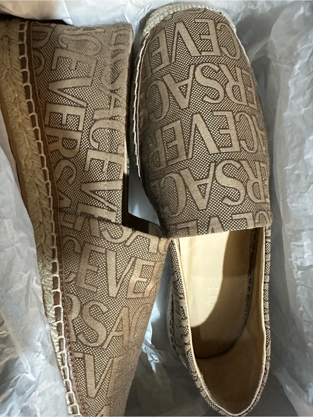 Versace men’s espadrilles