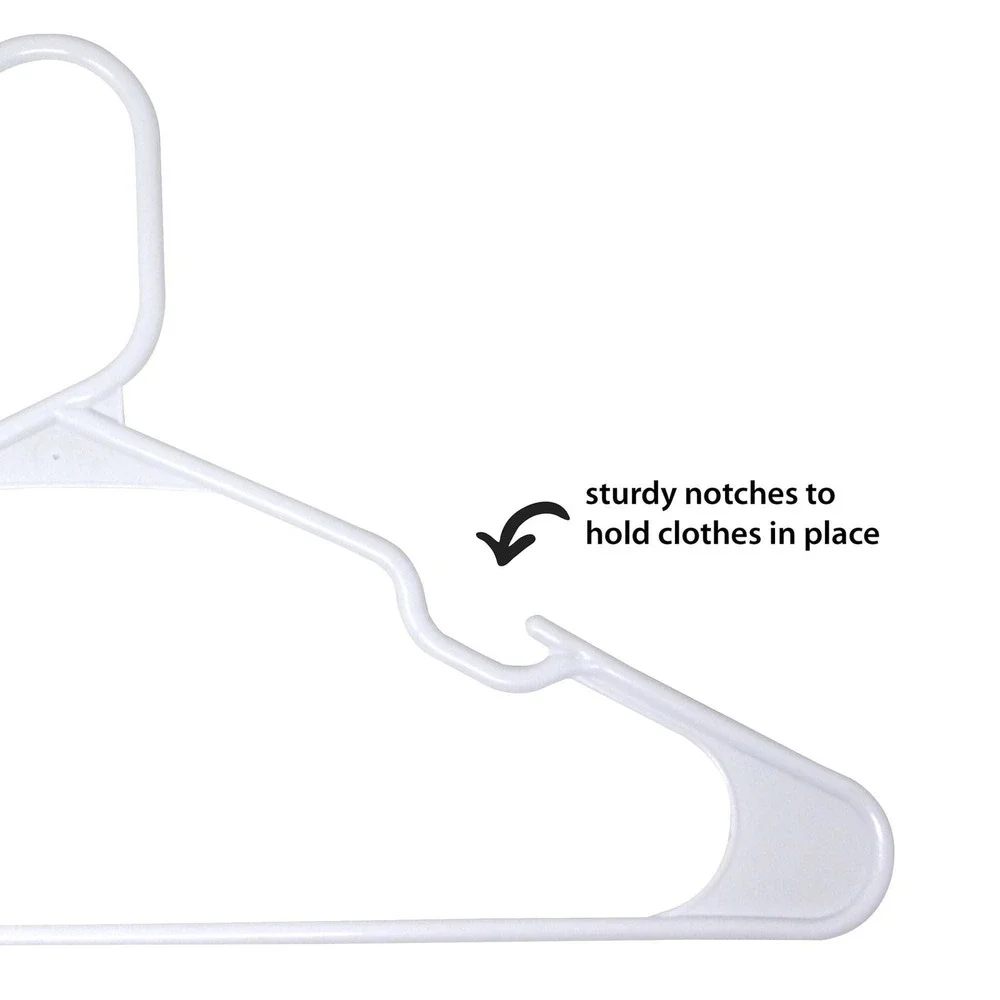 Mainstays plastic hangers