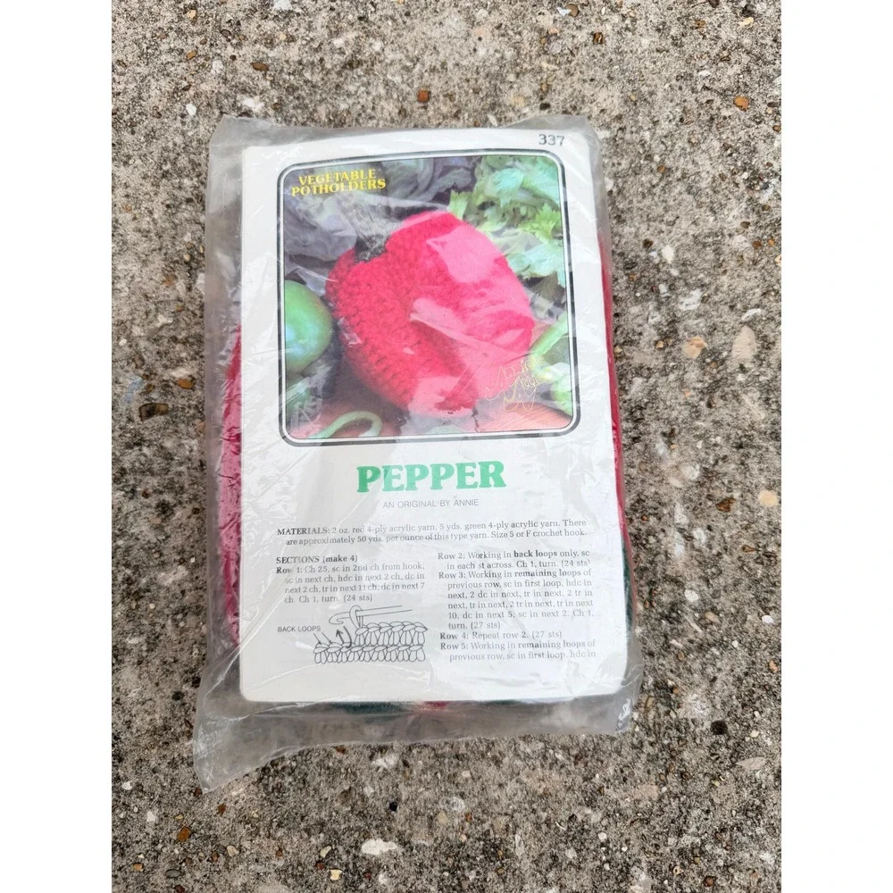 Annies Attic required potholder type