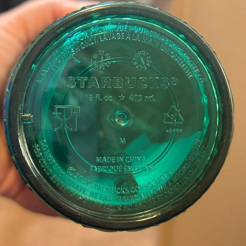 Starbucks emerald green