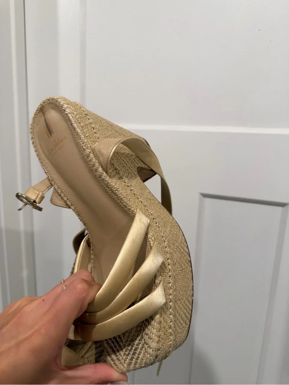 Sam Edelman shimmery gold