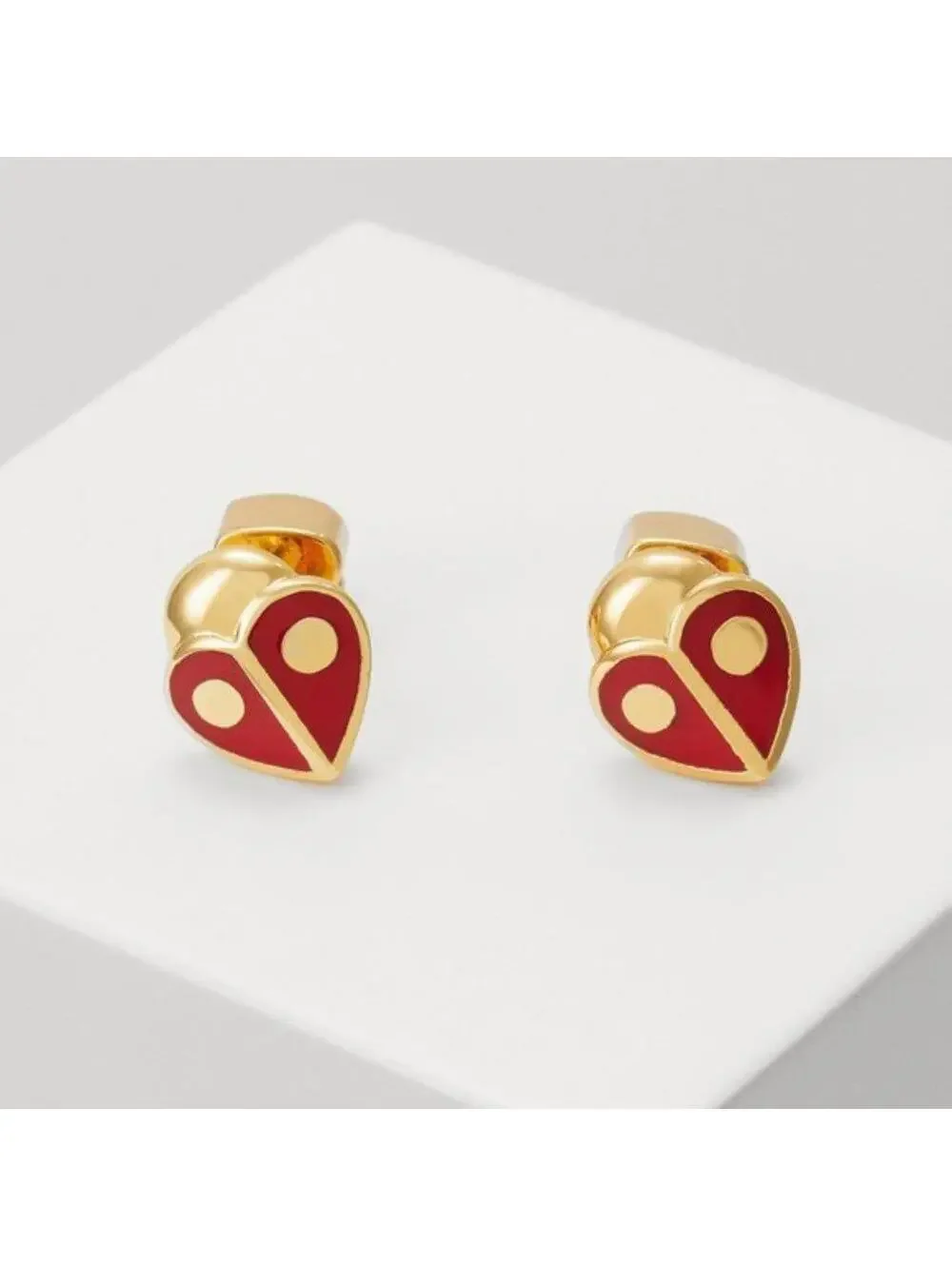 Kate Spade Animal Party Ladybug Studs Earrings