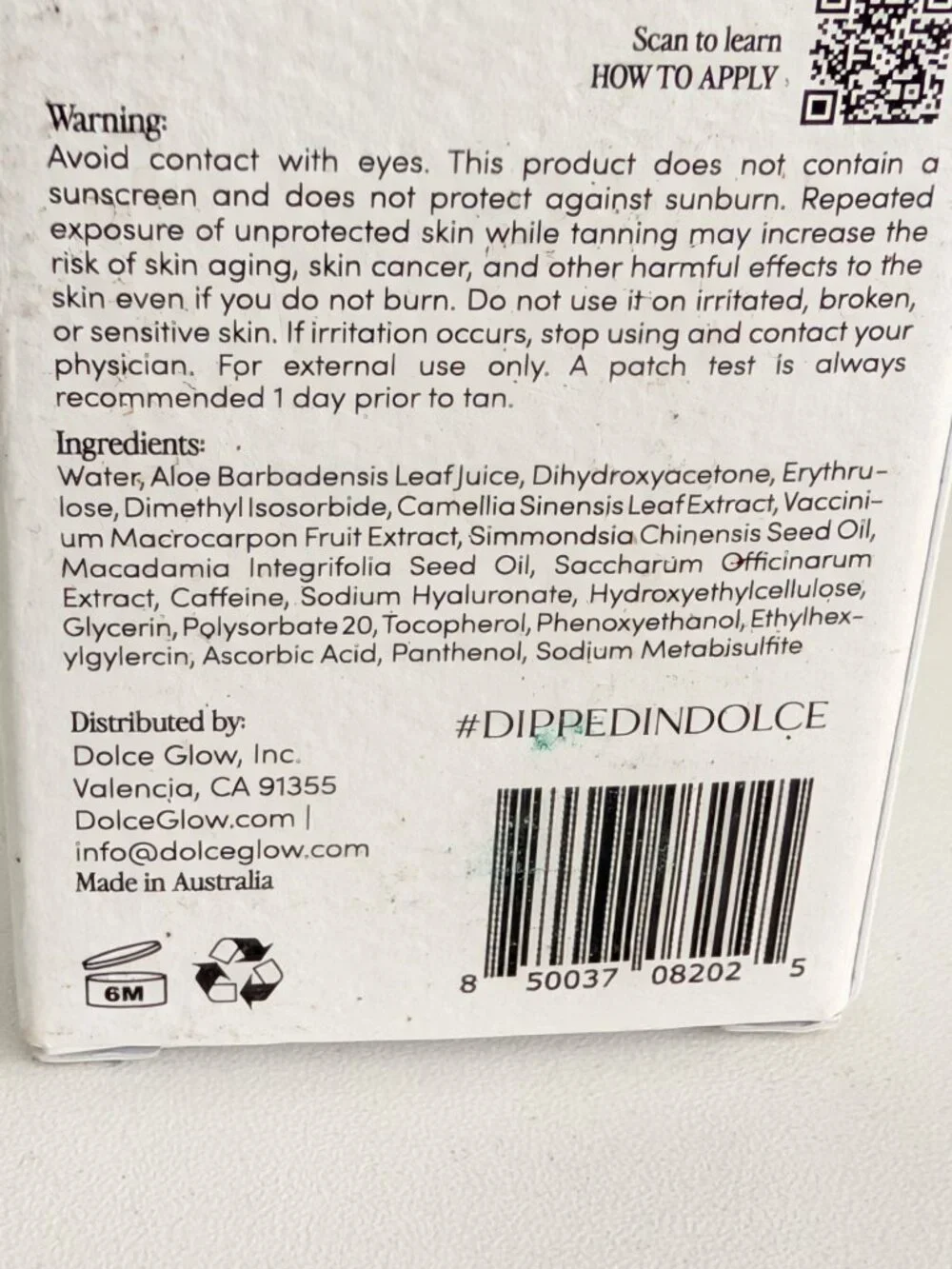 dolce glow drops new