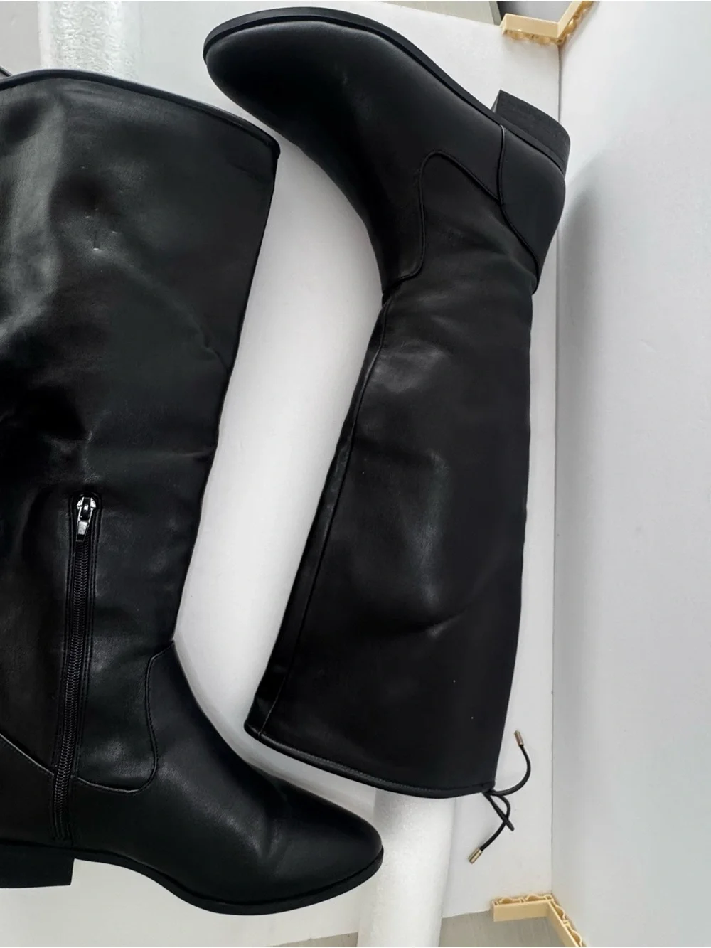 ALDO Lotherimma Black Knee High Tall Boots Women’s Size 10