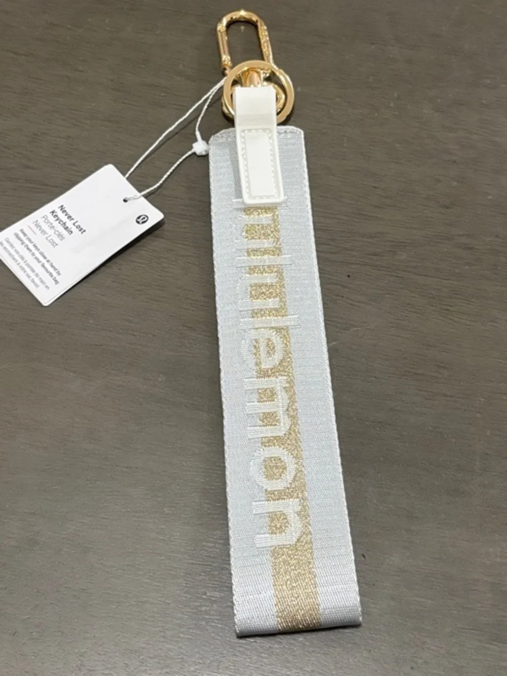 lululemon athletica wristlet keychain