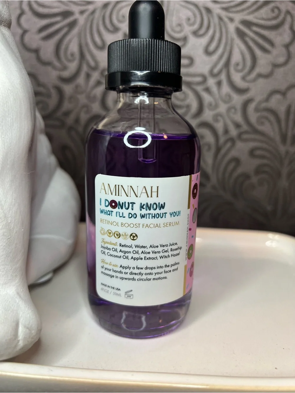 Aminnah retails $42