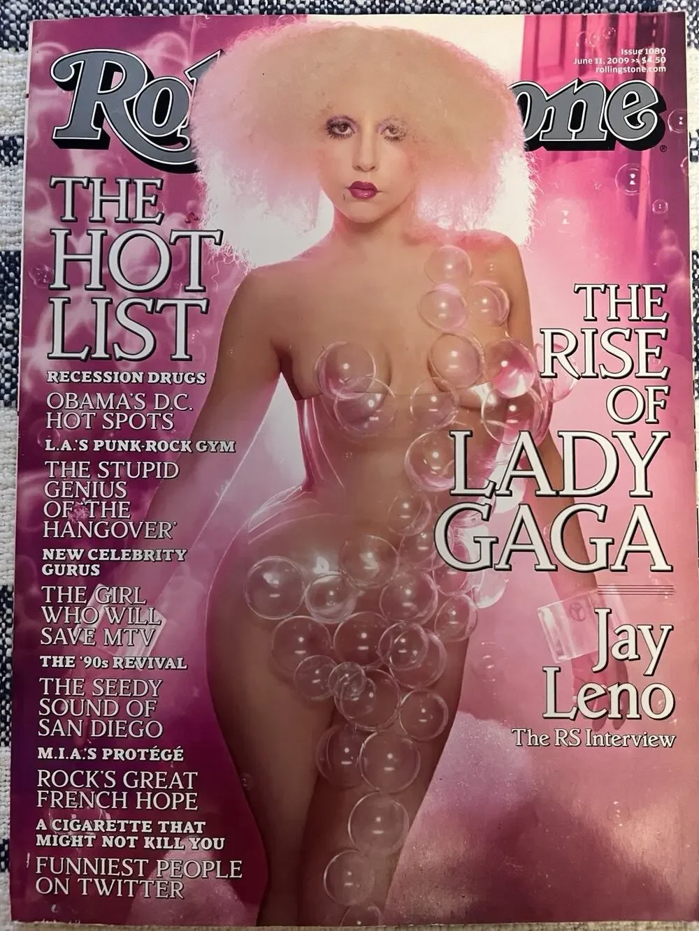 Rolling Stone June 11, 2009 Issue No. 1080 Lady Gaga Pop Music Vintage Magazine