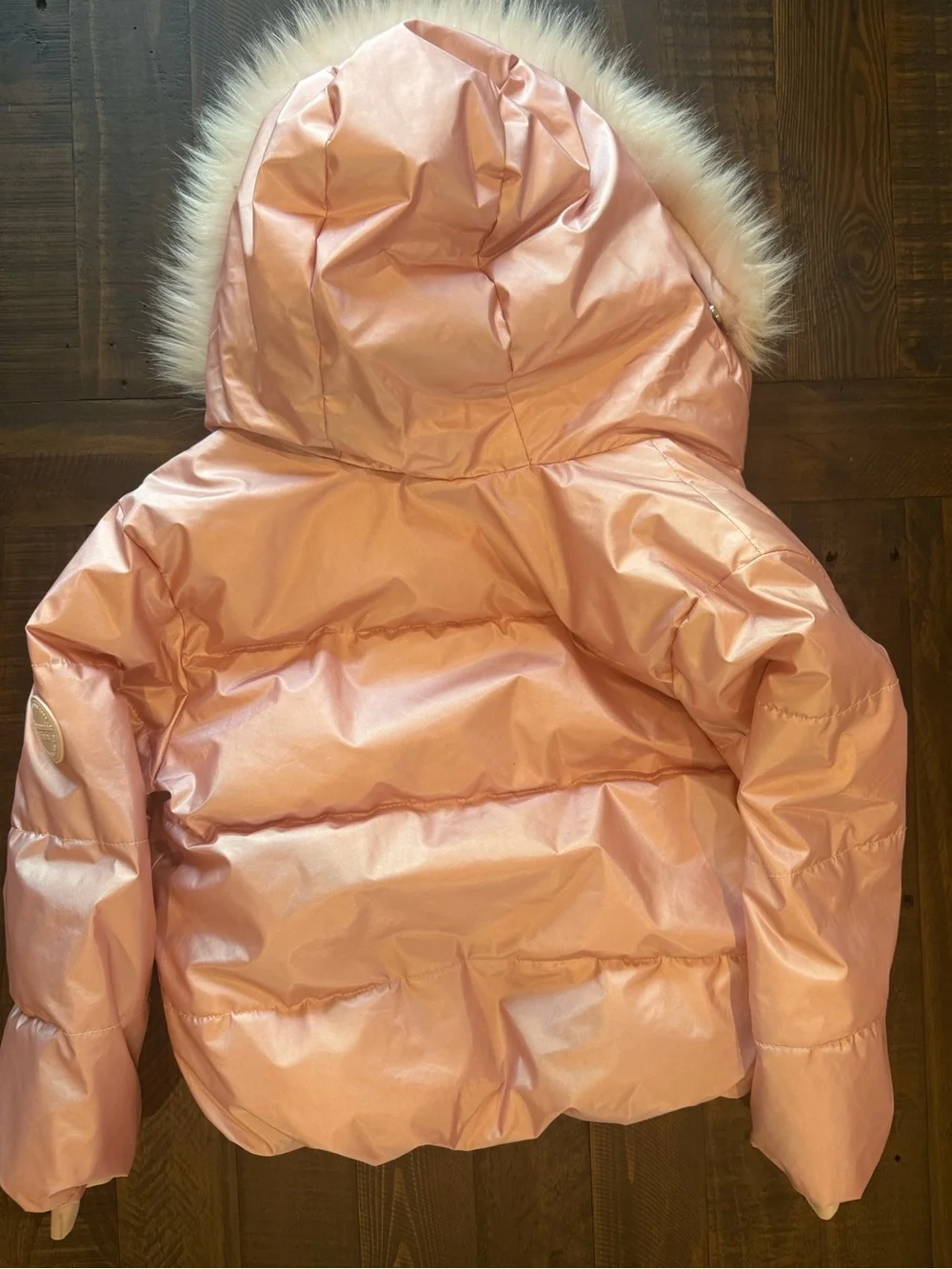 abercrombie kids shiny pink