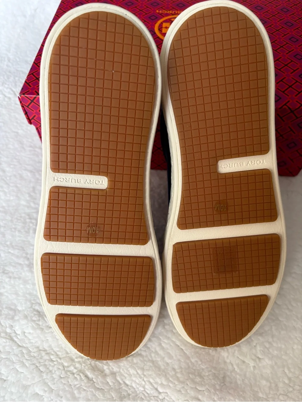 Tory Burch denim upper