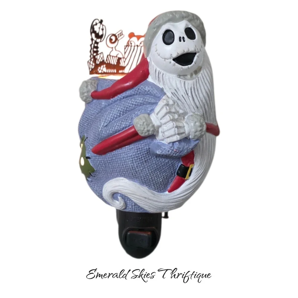 Scentsy Santa Jack Skellington Mini Warmer Nightmare Before Christmas free ship