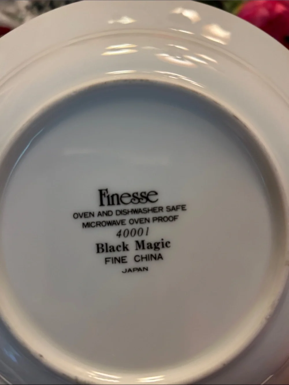 Finesse elegant porcelain