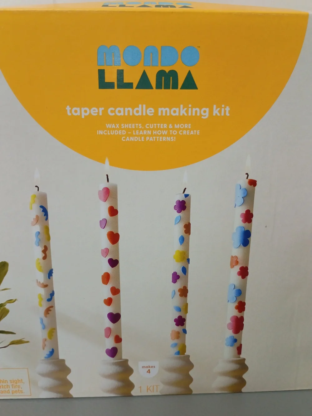 Target taper candle