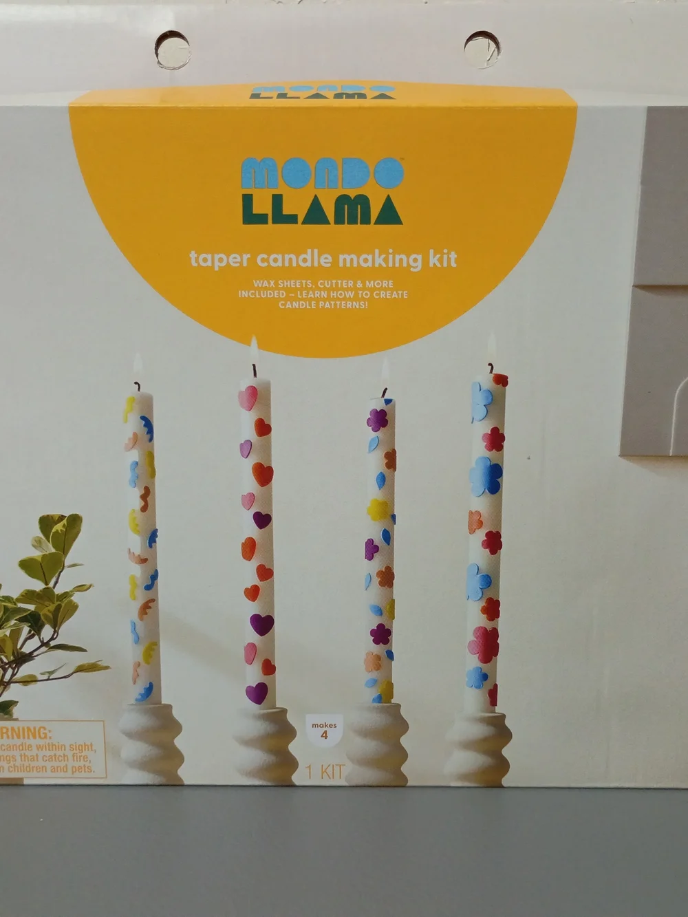 Target taper candle