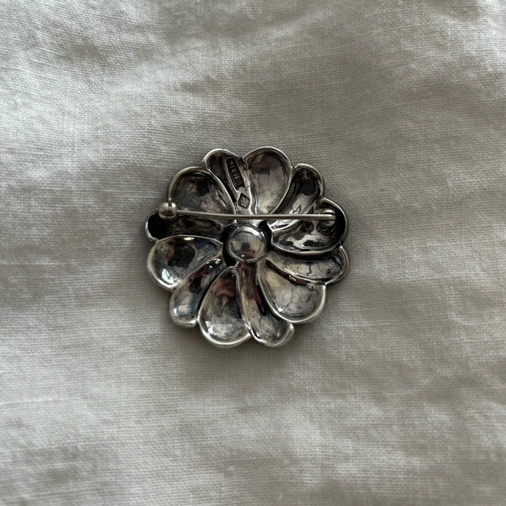 N/A floral sterling