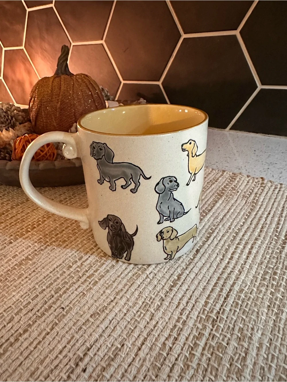 N/A ceramic dachshund