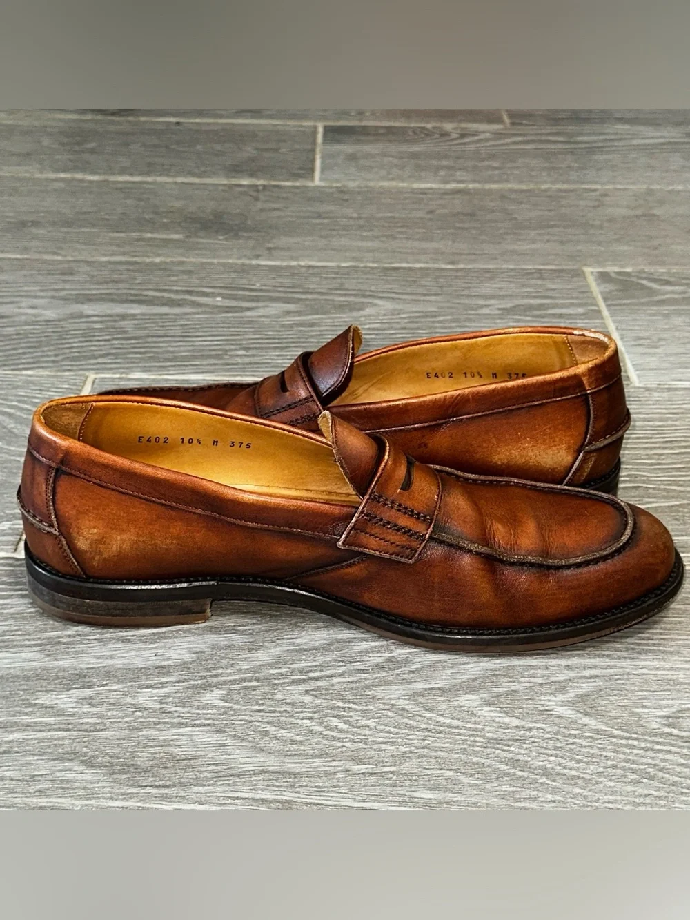 Mezlan calfskin penny