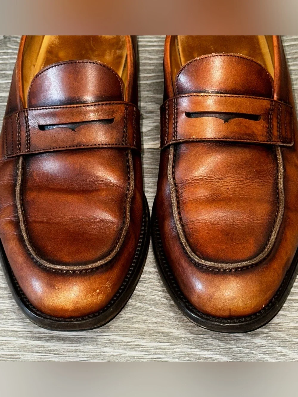 Mezlan calfskin penny