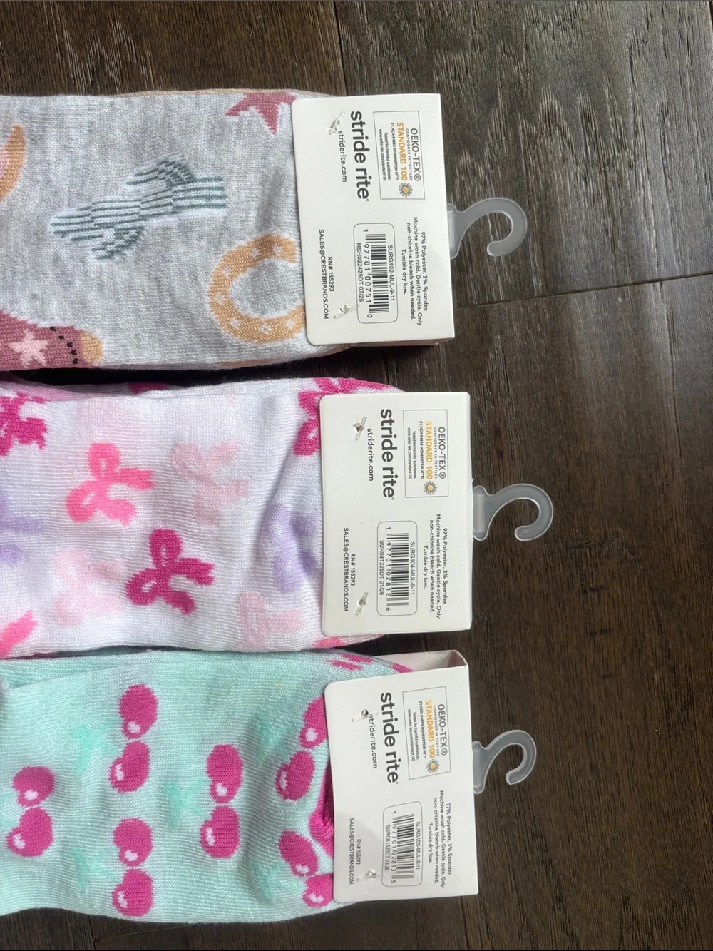 Stride Rite new packages