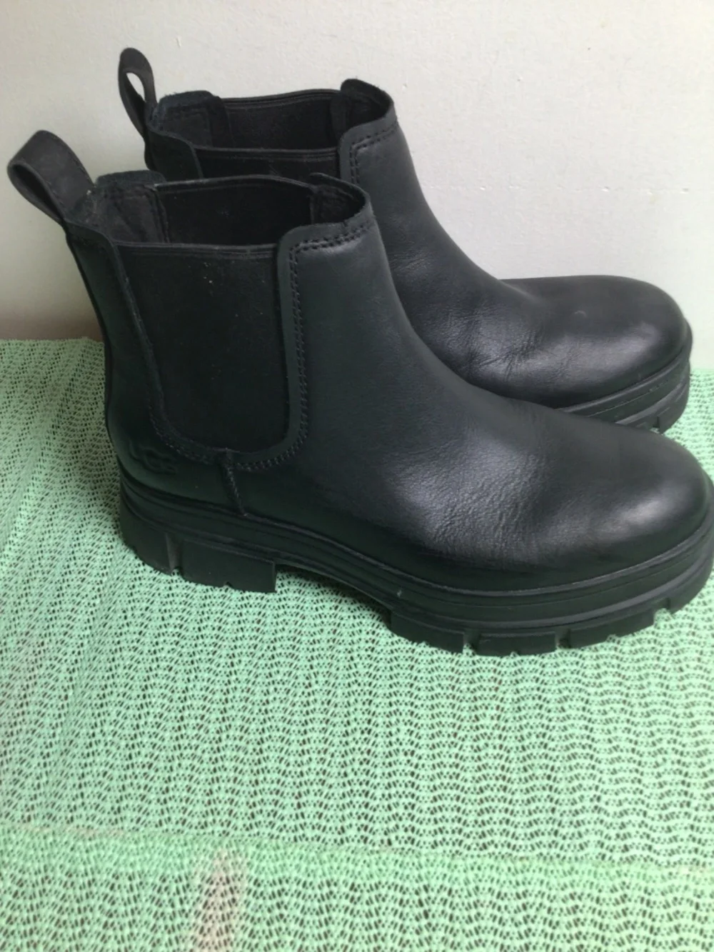 UGG black leather