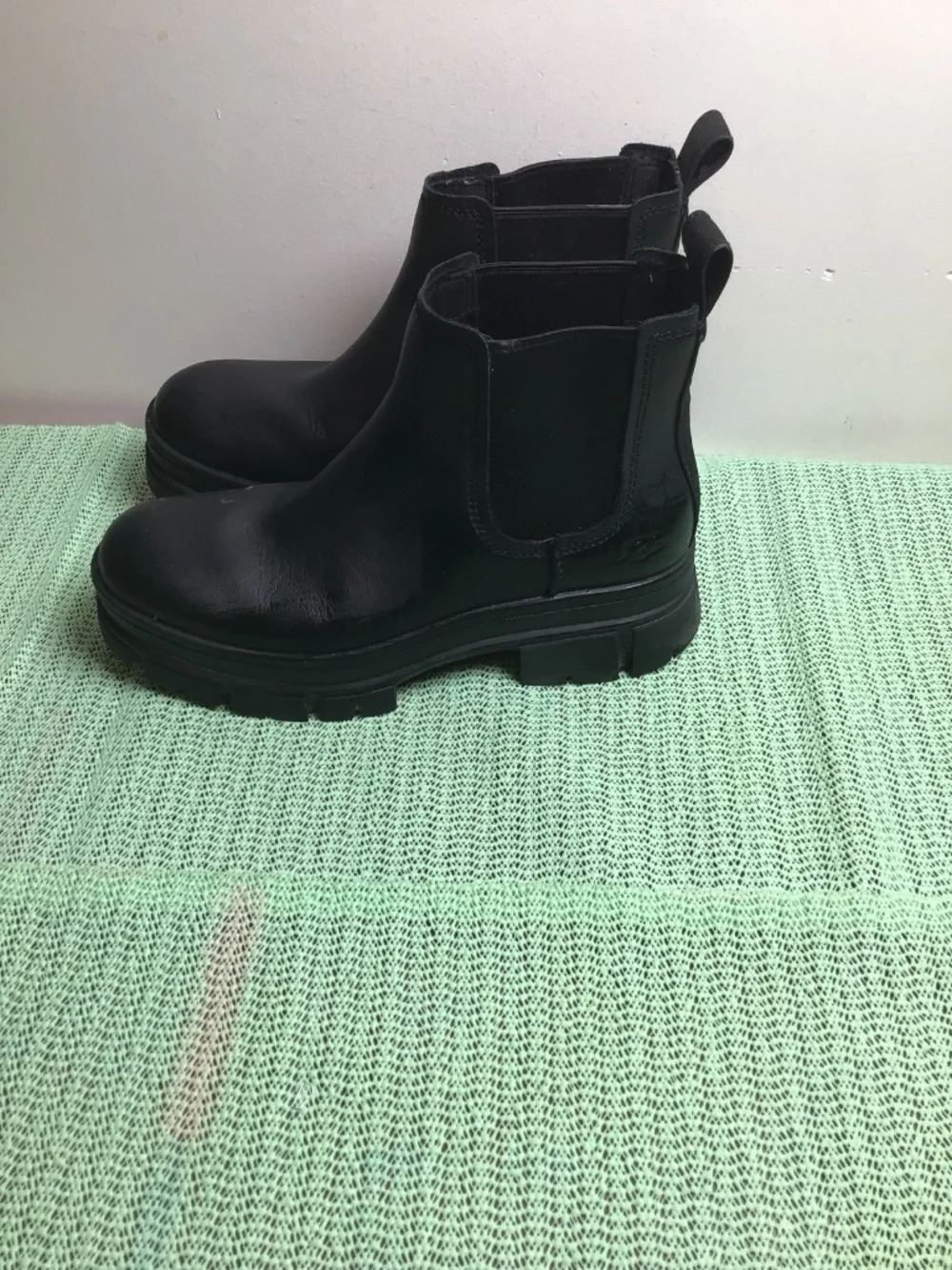 UGG black leather