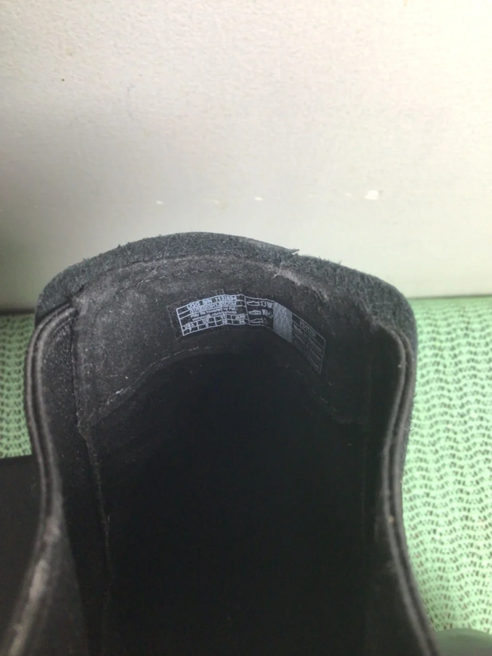 UGG black leather