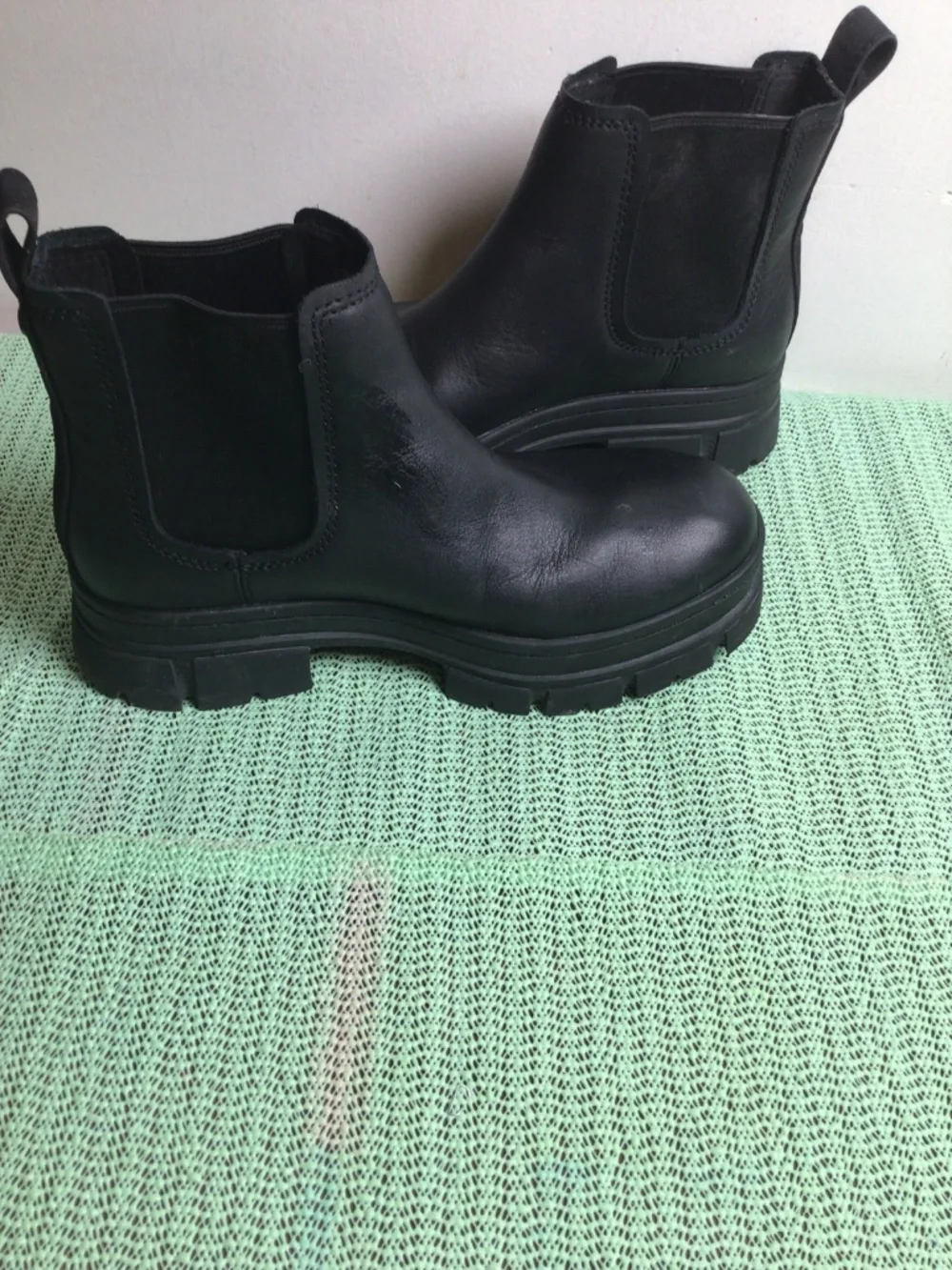 UGG black leather