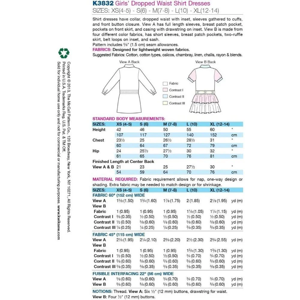Kwik Sew this sewing