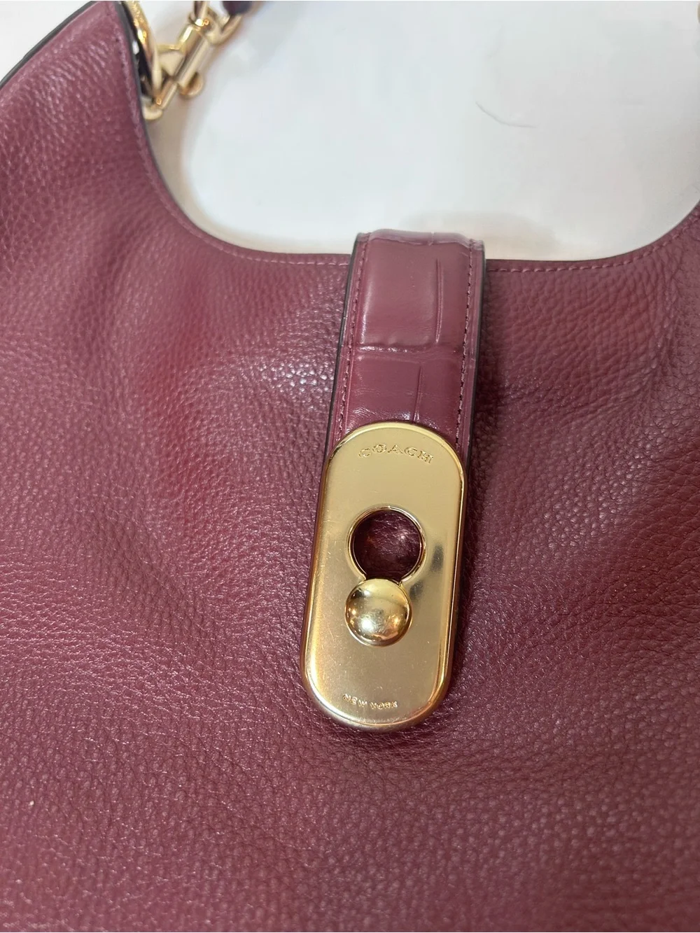 Coach classic burgundy