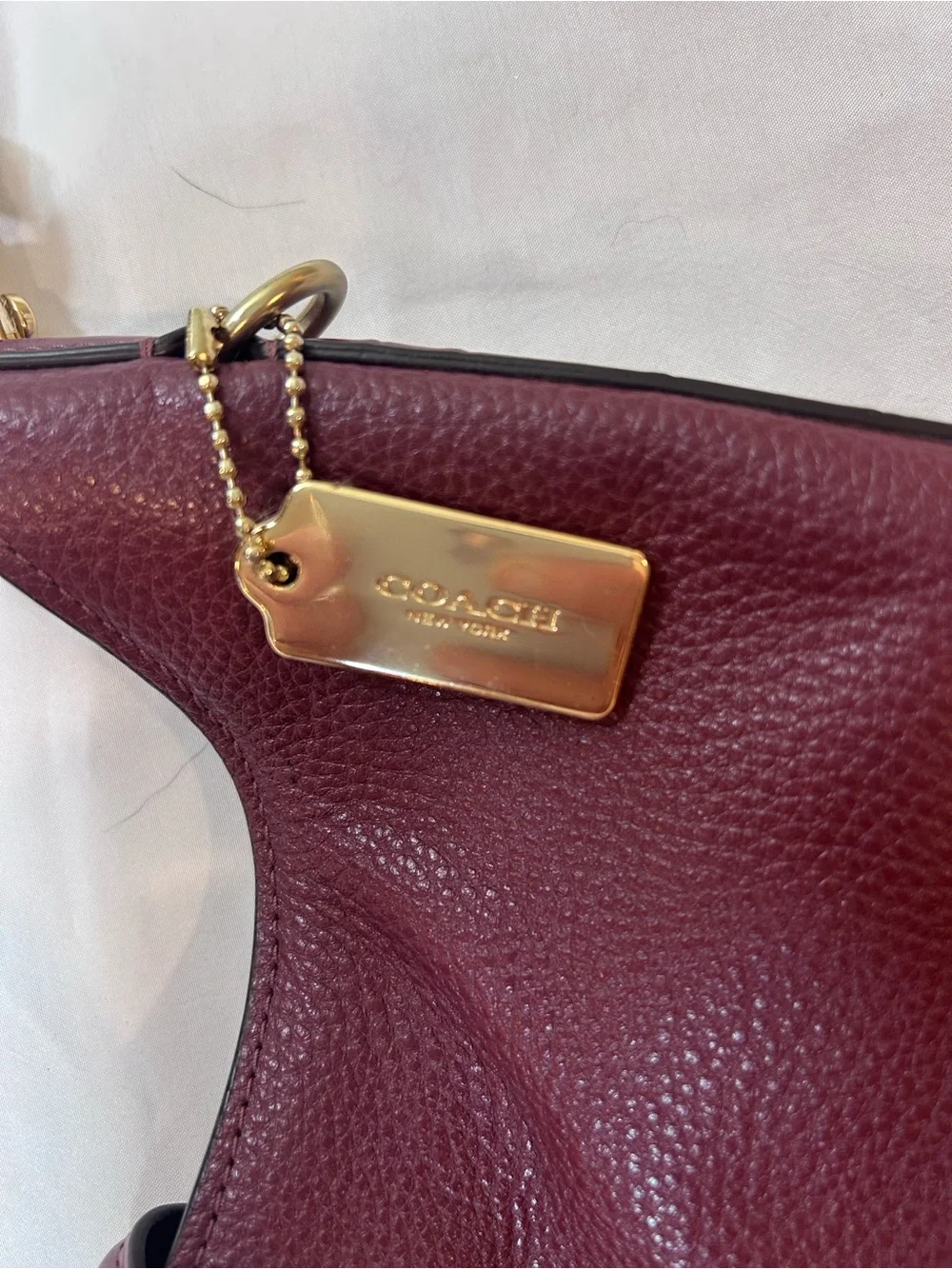 Coach classic burgundy