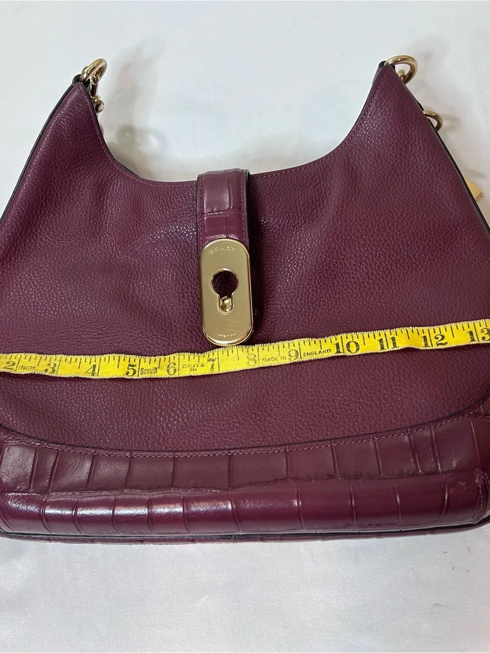 Coach classic burgundy