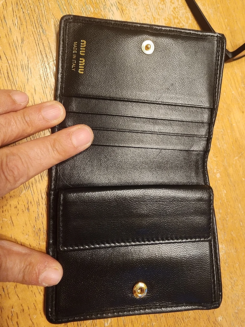 Miu Miu black miu