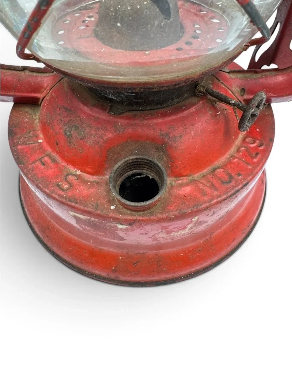 Vintage red kerosene
