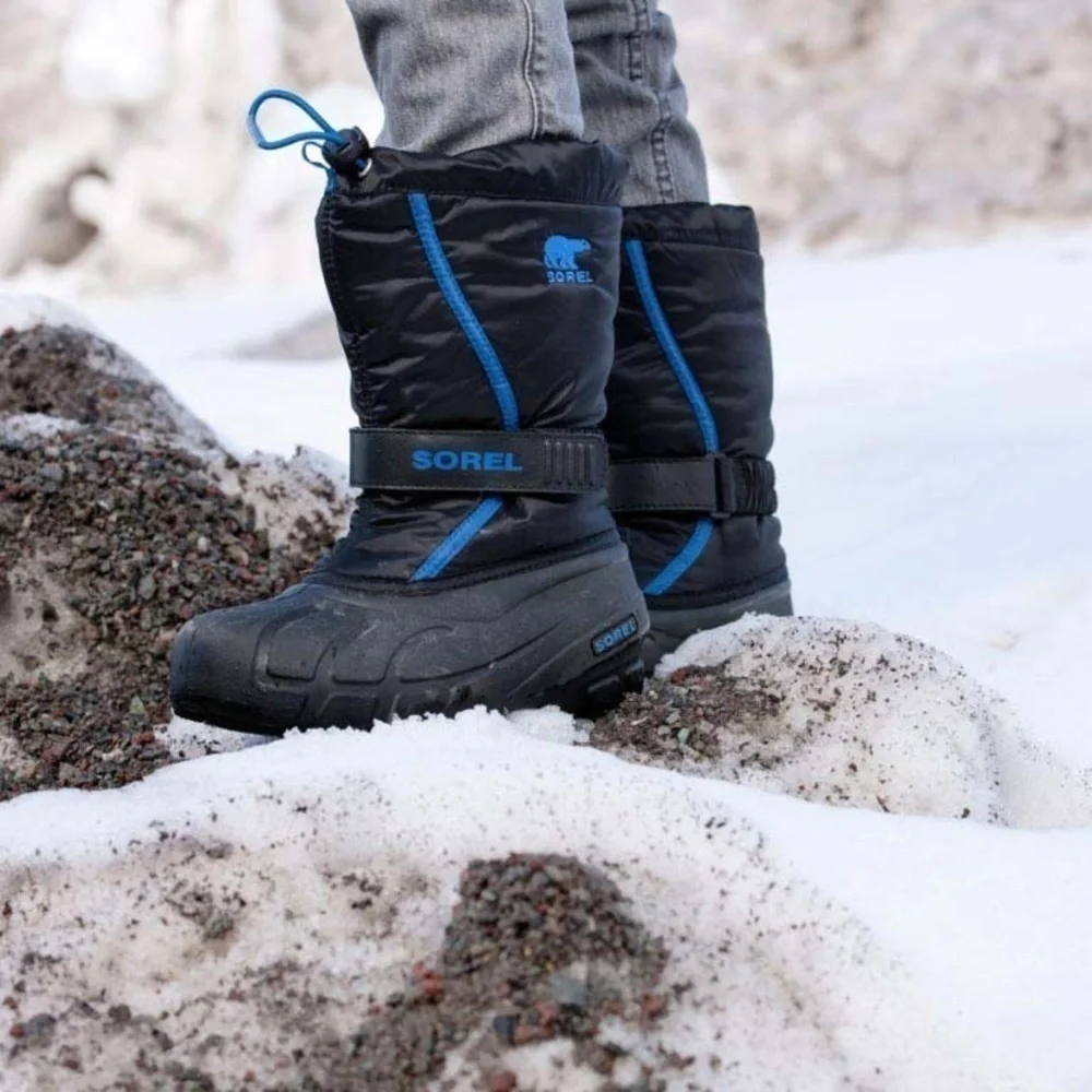Sorel YOUTH FLURRY™ BOOT kids 11 black blue