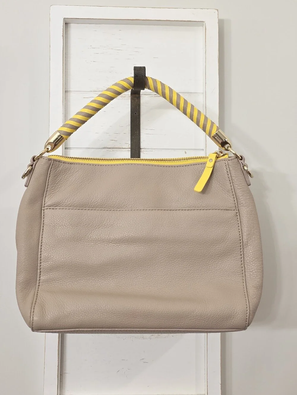 kate spade gray pebbled