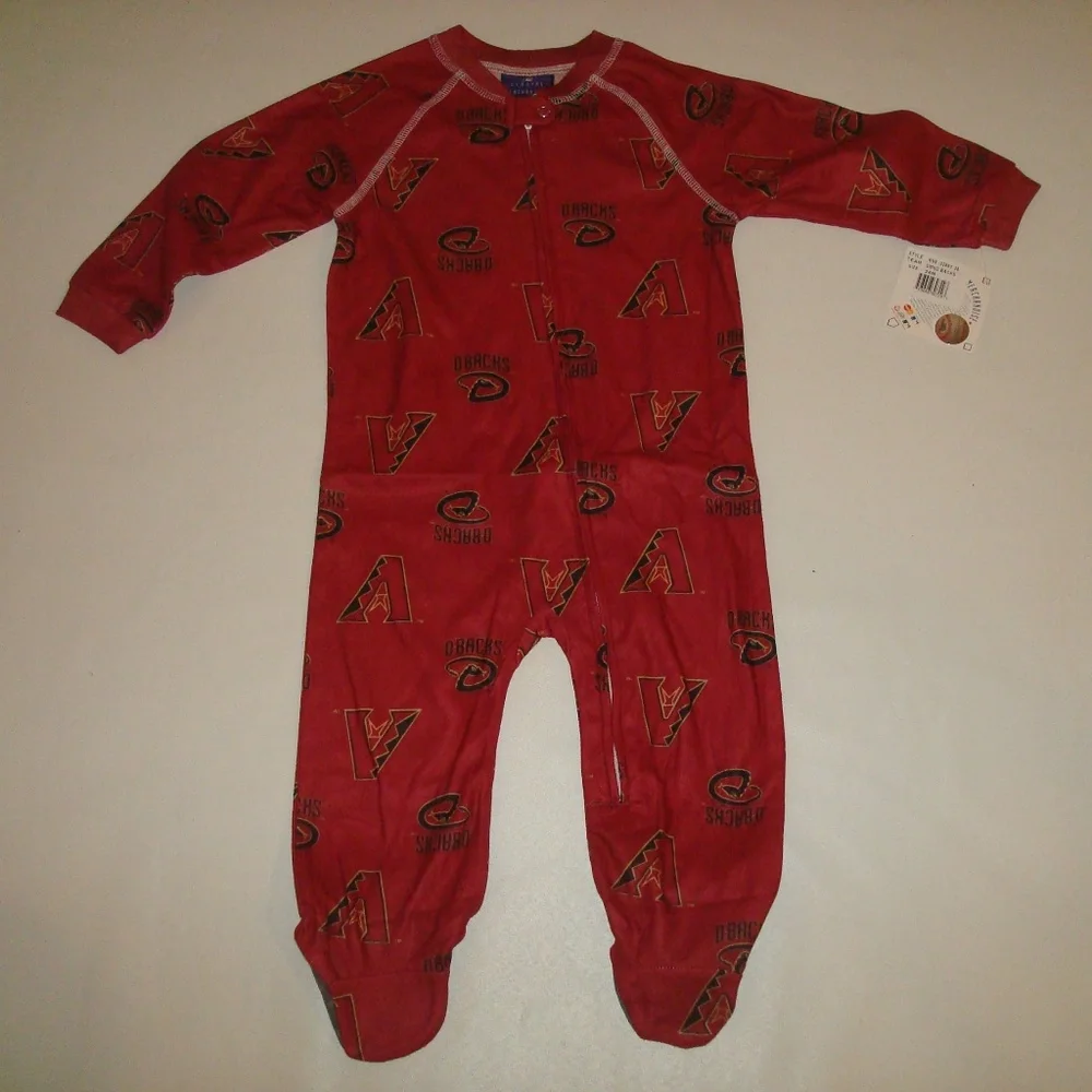 ARIZONA DIAMONDBACKS  CREEPER‎ ROMPER CRAWLER PJ'S