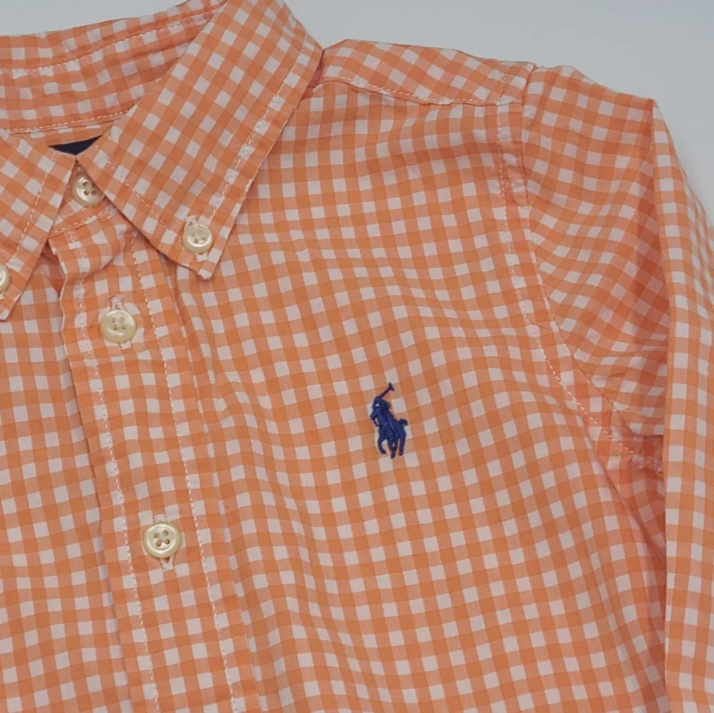 Ralph Lauren orange white