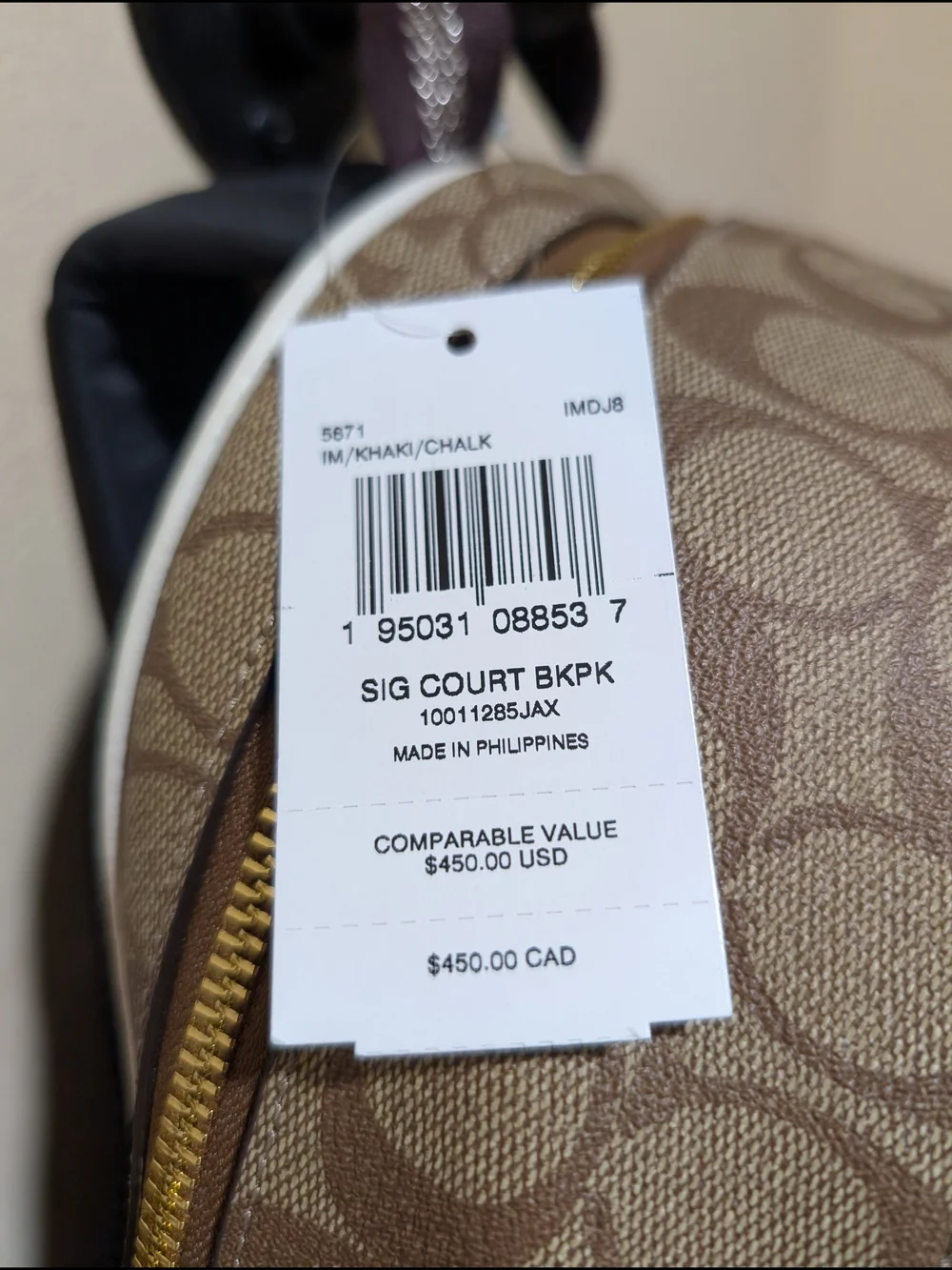 Coach nwt brand
