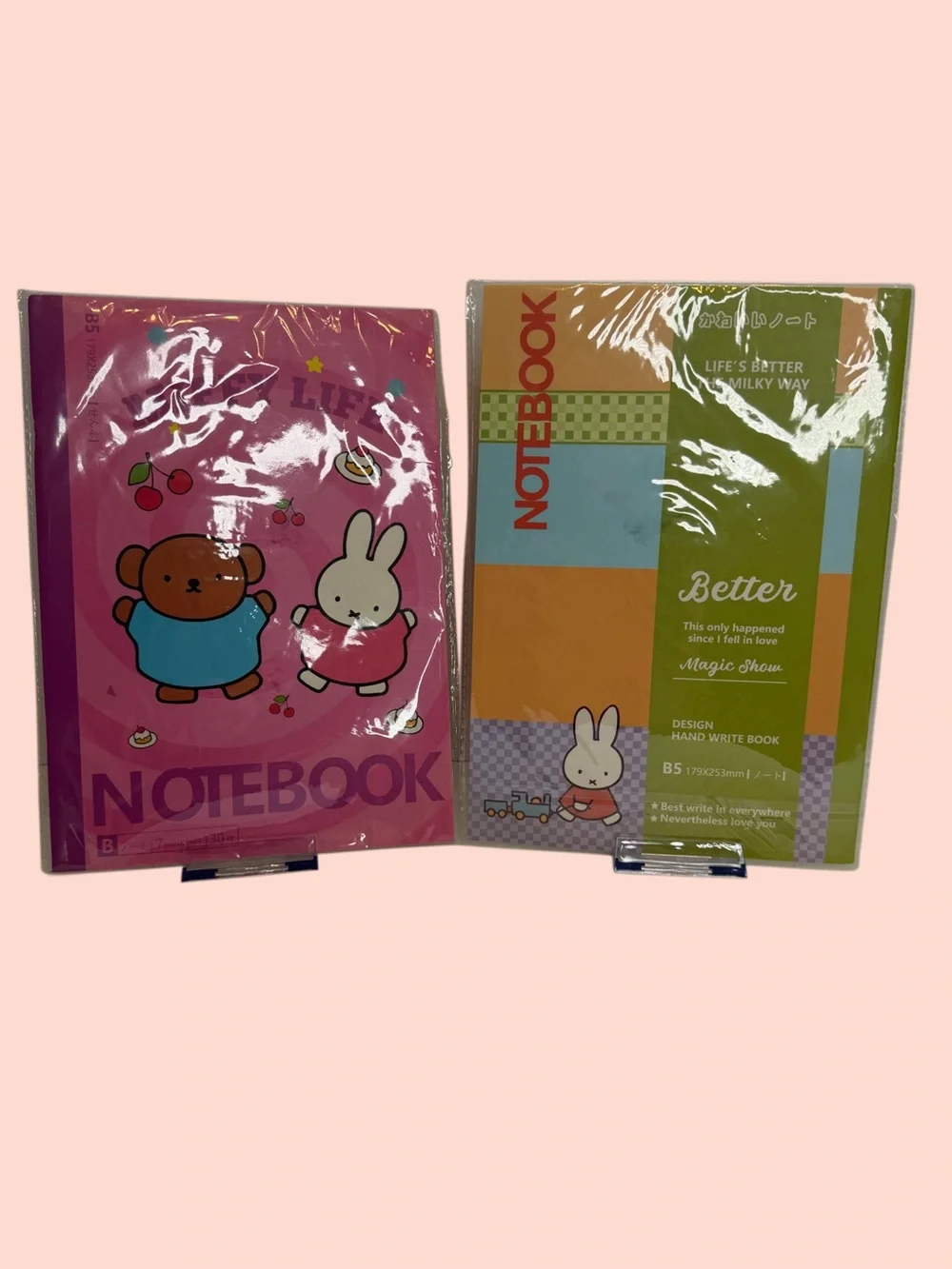 miffy bright notebooks