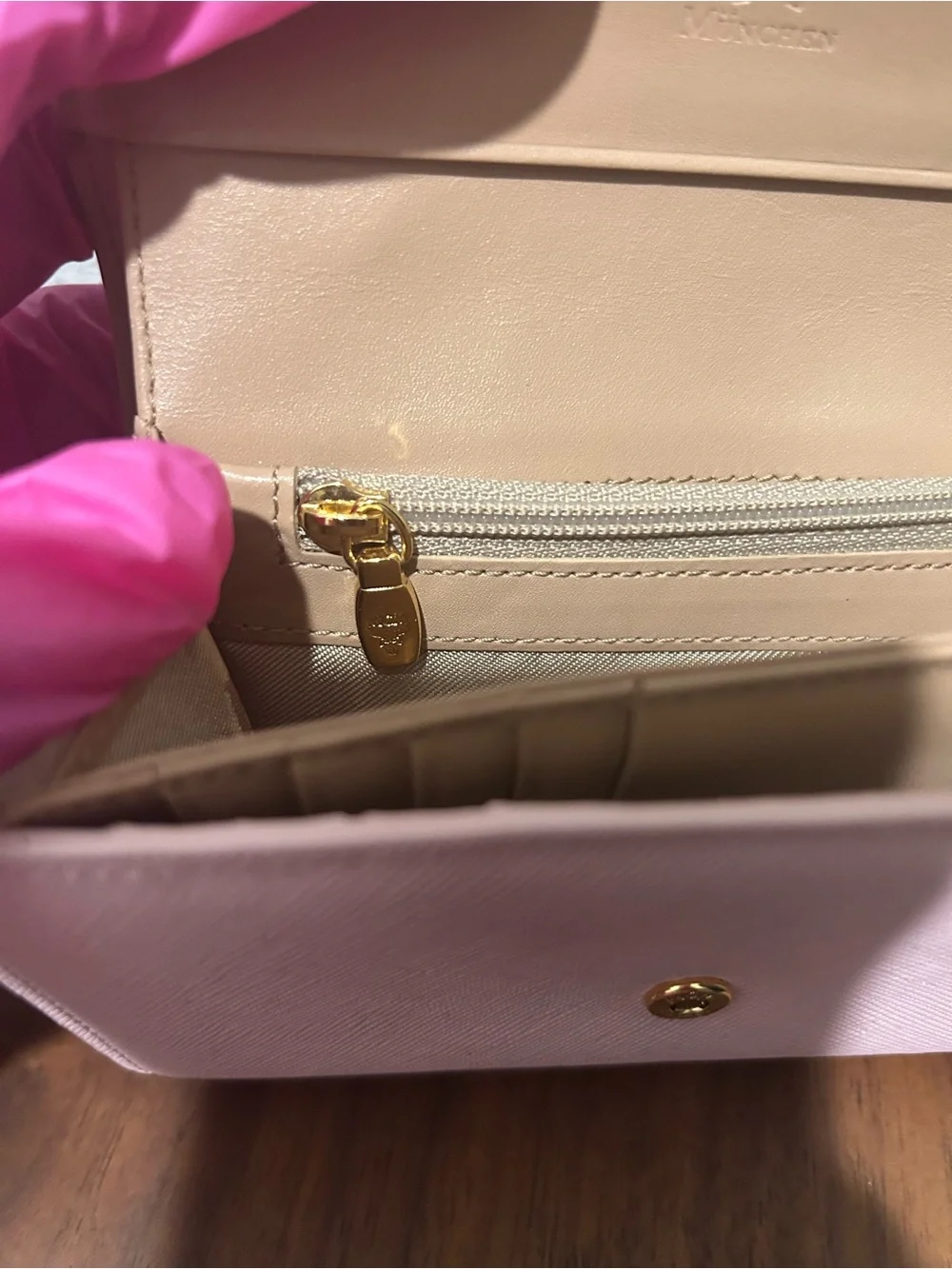 MCM compact wallet