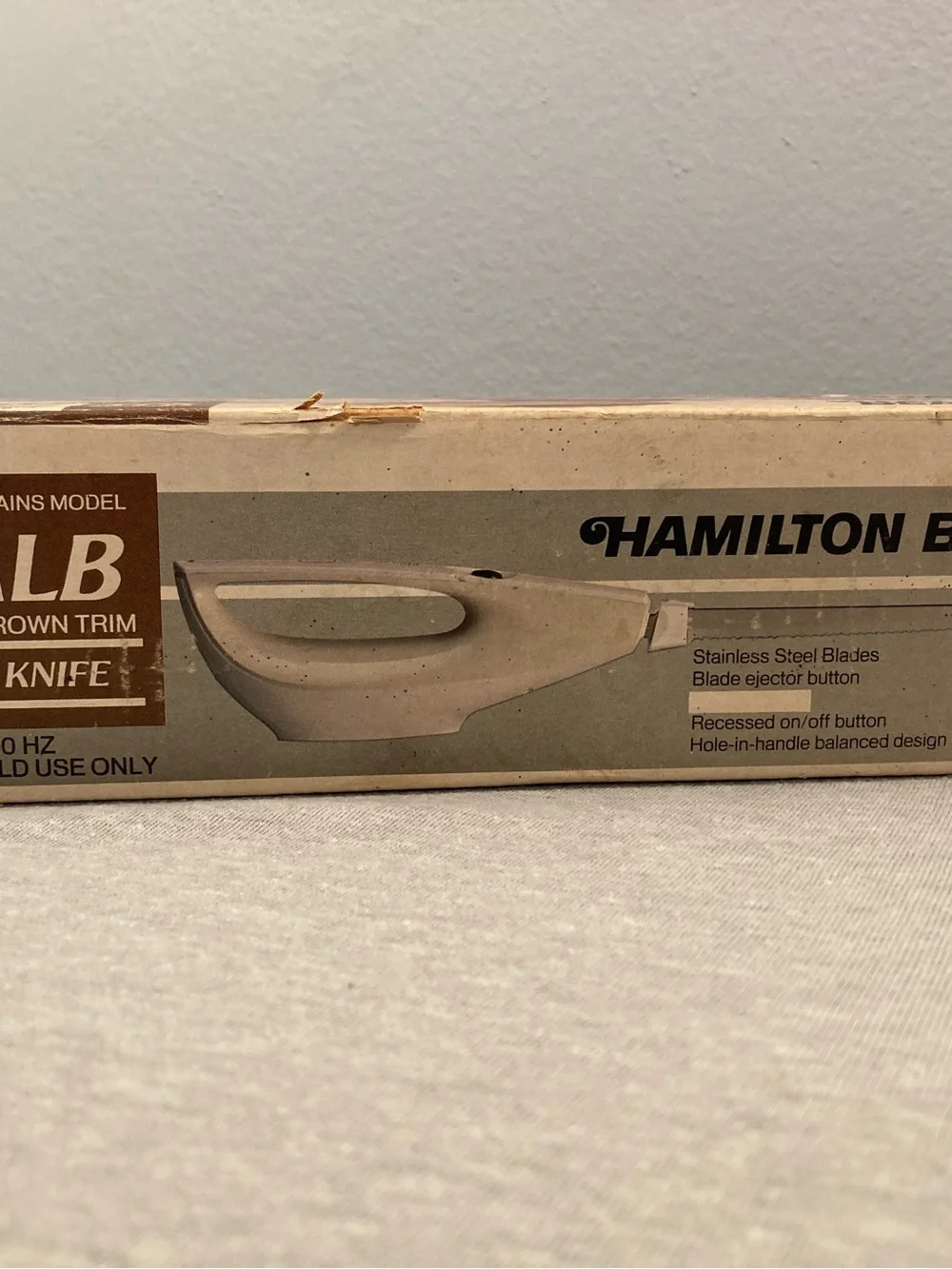 Hamilton Beach electric slicing